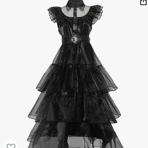 NWT Wednesday Addam’s Halloween Costume size S